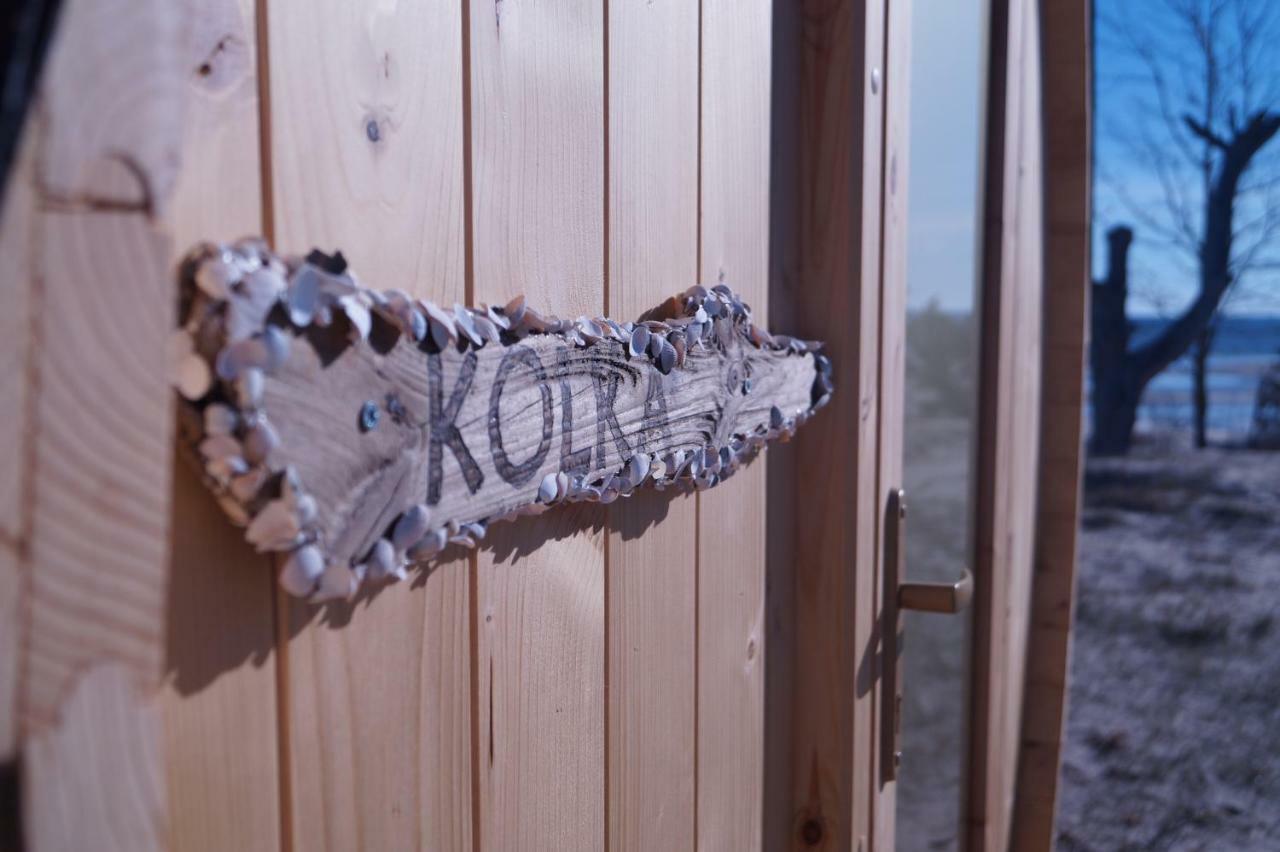 Kempings Saulesmajas Kolka Buitenkant foto