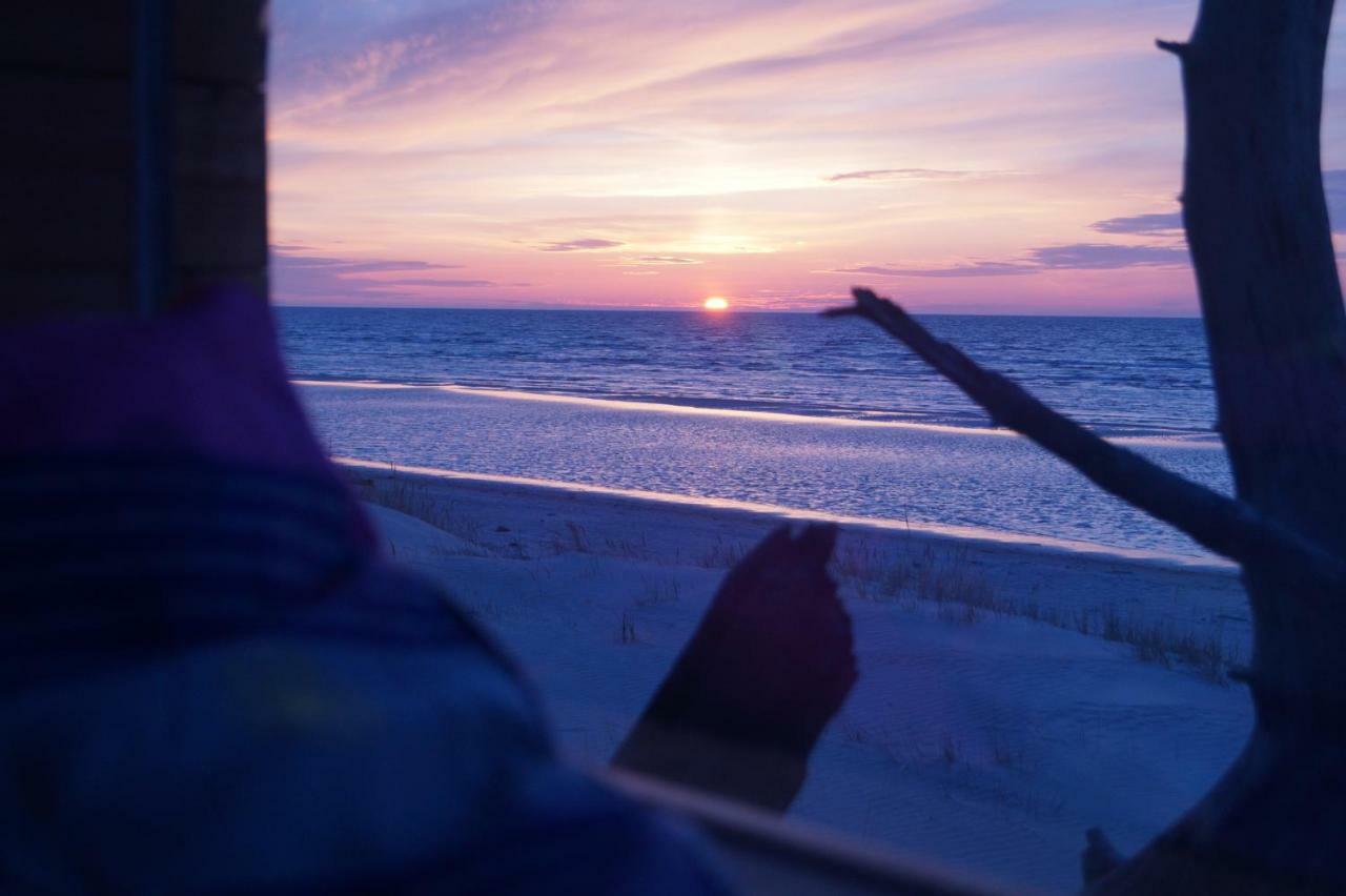 Kempings Saulesmajas Kolka Buitenkant foto